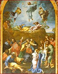 La trasfigurazione di Cristo (da Raffaello);